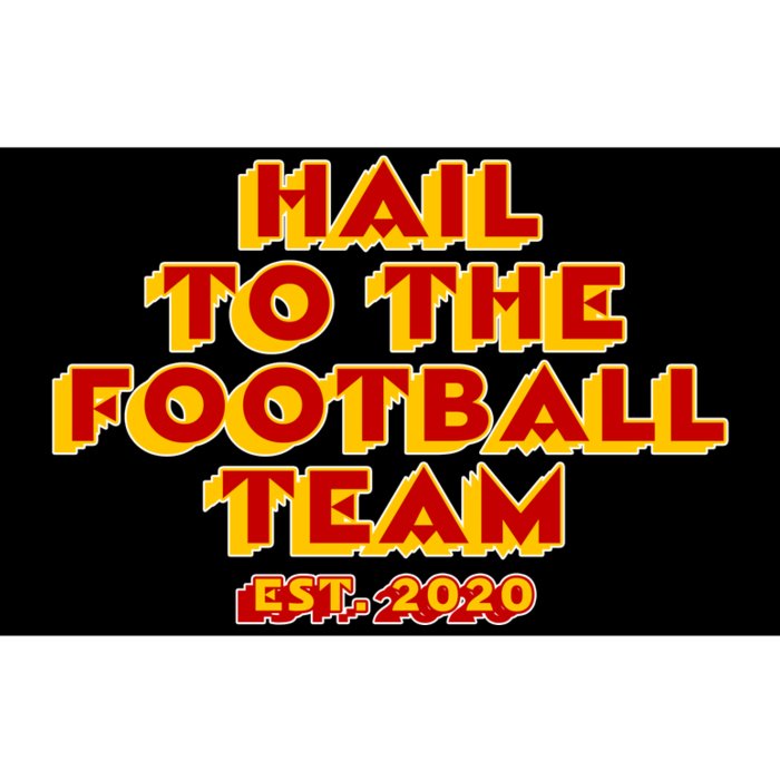 Hail To The Football Team 2020 Washington Fan Bumper Sticker