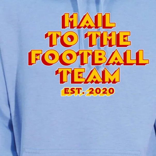 Hail To The Football Team 2020 Washington Fan Unisex Surf Hoodie