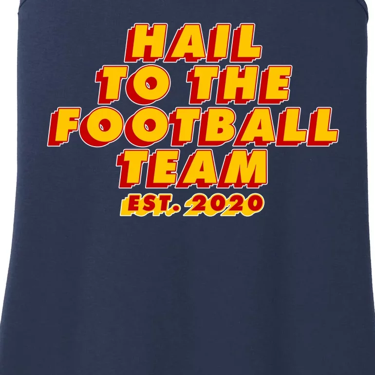 Hail To The Football Team EST 2020 Washington Football Ladies Essential Tank