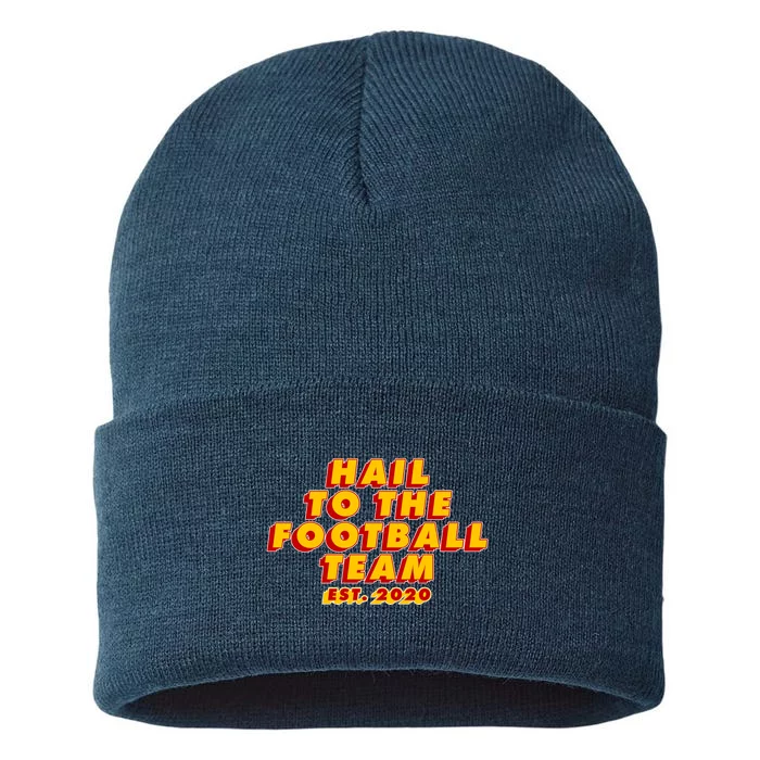 Hail To The Football Team EST 2020 Washington Football Sustainable Knit Beanie