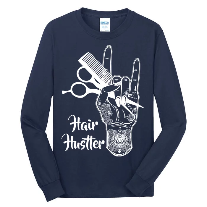 Hair Hustler Beauty Salon Tall Long Sleeve T-Shirt