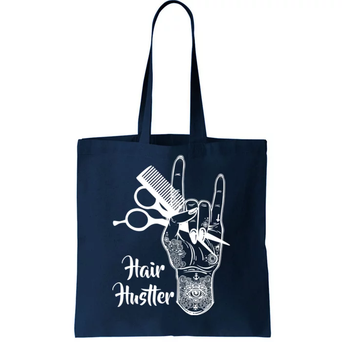 TeeShirtPalace | Hair Hustler Beauty Salon Tote Bag