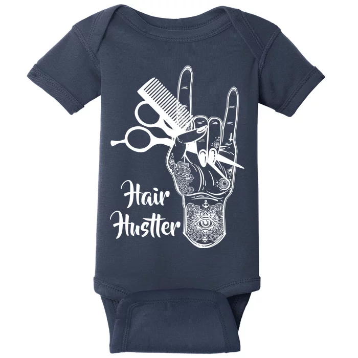 Hair Hustler Beauty Salon Baby Bodysuit