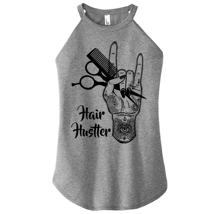 Hair Hustler Beauty Salon Women’s Perfect Tri Rocker Tank