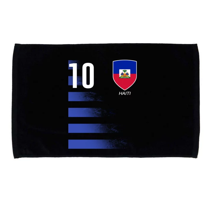 Haiti Football Soccer Futbol Jersey Microfiber Hand Towel