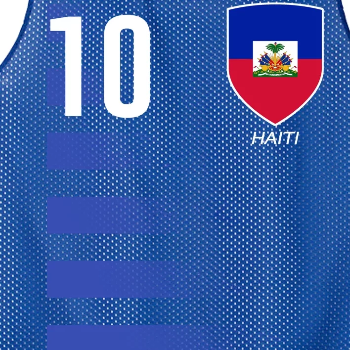 Haiti Football Soccer Futbol Jersey Mesh Reversible Basketball Jersey Tank