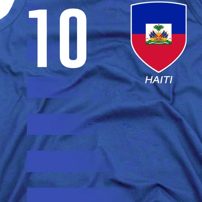 Haiti Football Soccer Futbol Jersey Tank Top