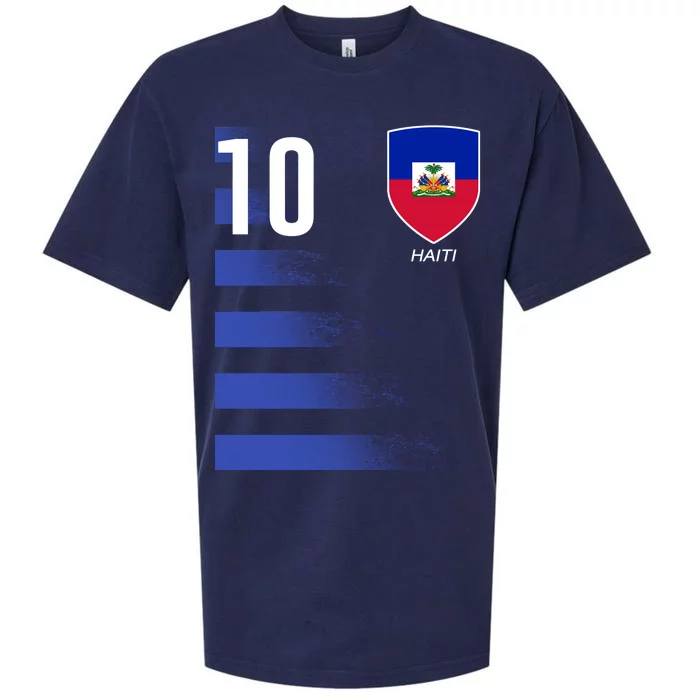 Haiti Football Soccer Futbol Jersey Sueded Cloud Jersey T-Shirt