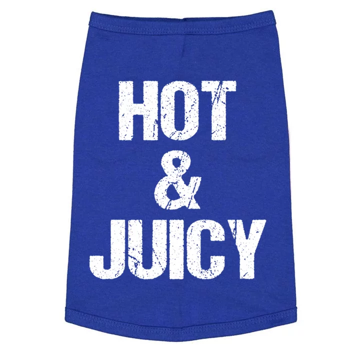 Hot And Juicy Bbq Grill Barbecue Gift Doggie Tank