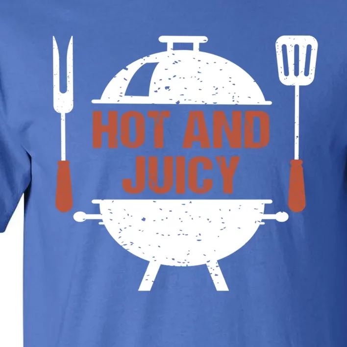 Hot And Juicy Bbq Grill Barbecue Gift Tall T-Shirt