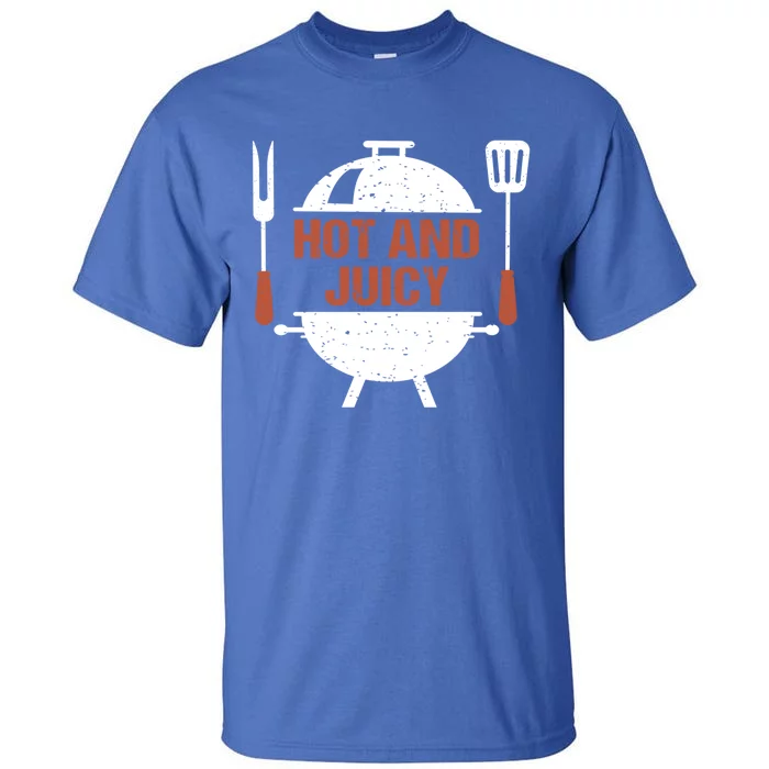 Hot And Juicy Bbq Grill Barbecue Gift Tall T-Shirt