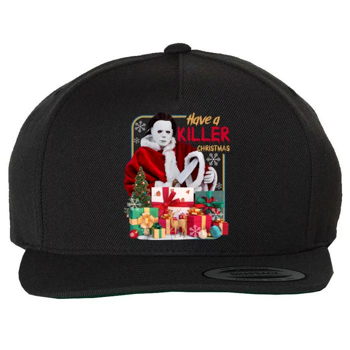 Have A Killer Christmas Myers Christmas Wool Snapback Cap