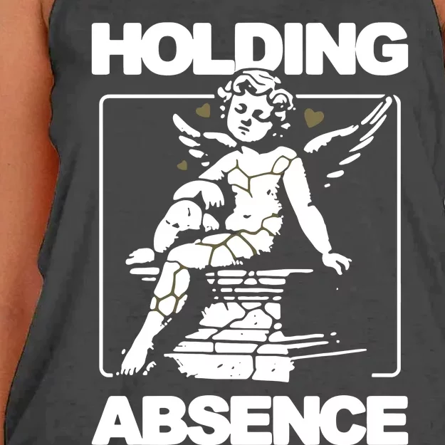 Holding Absence Kintsugi Cherub Women's Knotted Racerback Tank