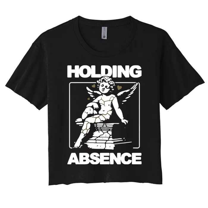 Holding Absence Kintsugi Cherub Women's Crop Top Tee