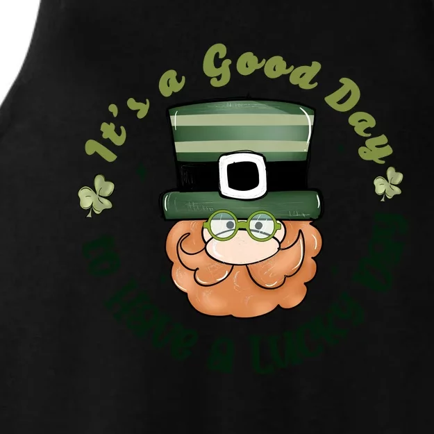 Have A Lucky Day St Patricks Day Ladies Tri-Blend Wicking Tank