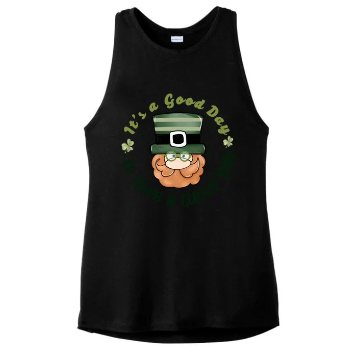 Have A Lucky Day St Patricks Day Ladies Tri-Blend Wicking Tank