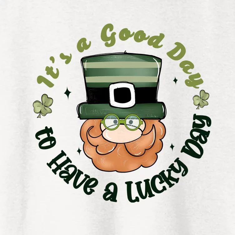 Have A Lucky Day St Patricks Day Women's Crop Top Tee