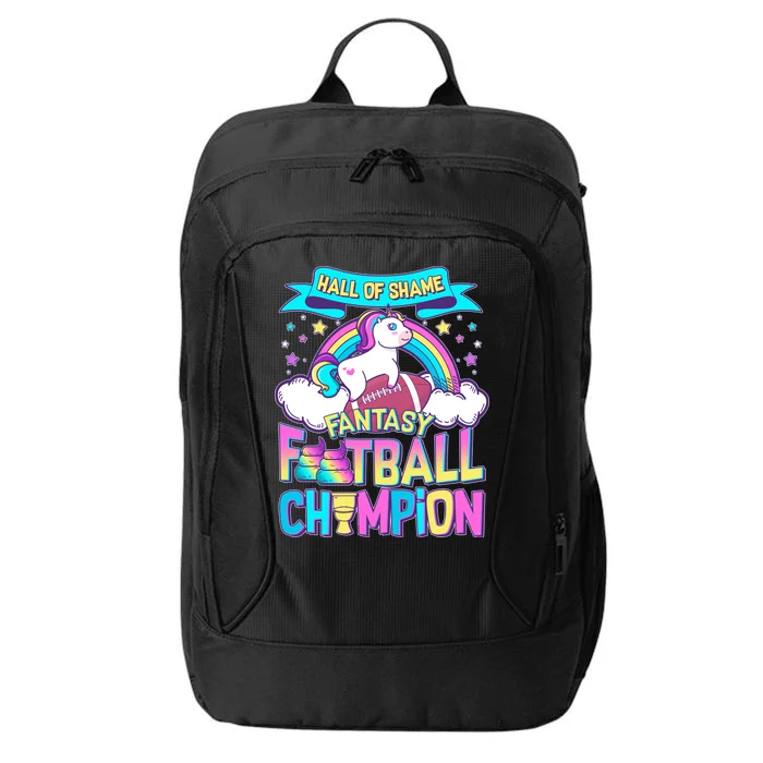 Hall of Shame Fantasy Football Chumpion City Backpack