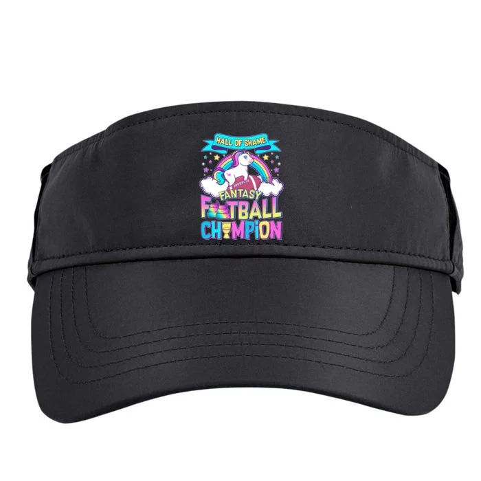 Hall of Shame Fantasy Football Chumpion Adult Drive Performance Visor