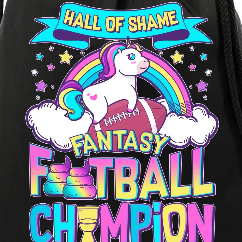 Hall of Shame Fantasy Football Chumpion Drawstring Bag