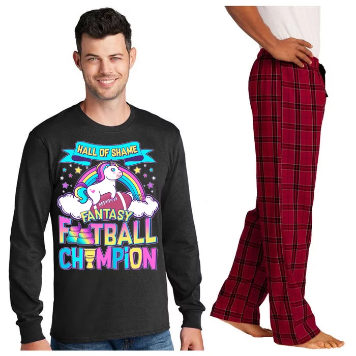 Hall of Shame Fantasy Football Chumpion Long Sleeve Pajama Set