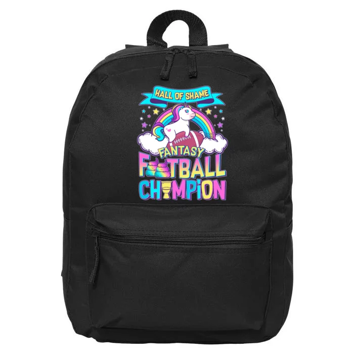 Hall of Shame Fantasy Football Chumpion 16 in Basic Backpack