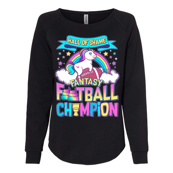 Hall of Shame Fantasy Football Chumpion Womens California Wash Sweatshirt