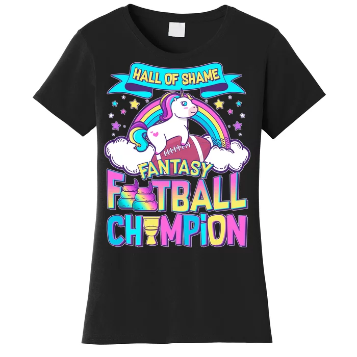 Hall of Shame Fantasy Football Chumpion Women's T-Shirt