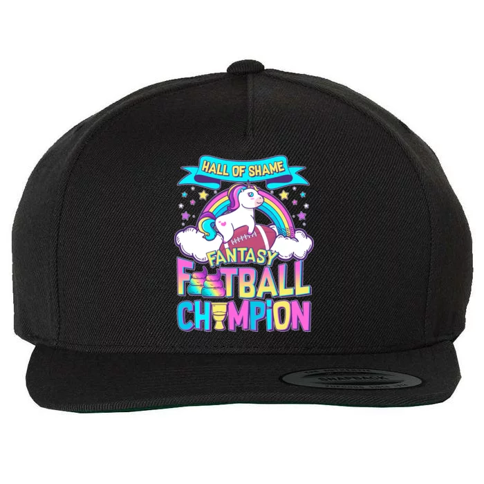 Hall of Shame Fantasy Football Chumpion Wool Snapback Cap