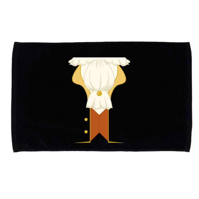 Halloween Aristocratic Rococo Jacket Costume Microfiber Hand Towel