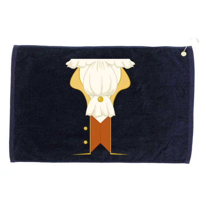 Halloween Aristocratic Rococo Jacket Costume Grommeted Golf Towel