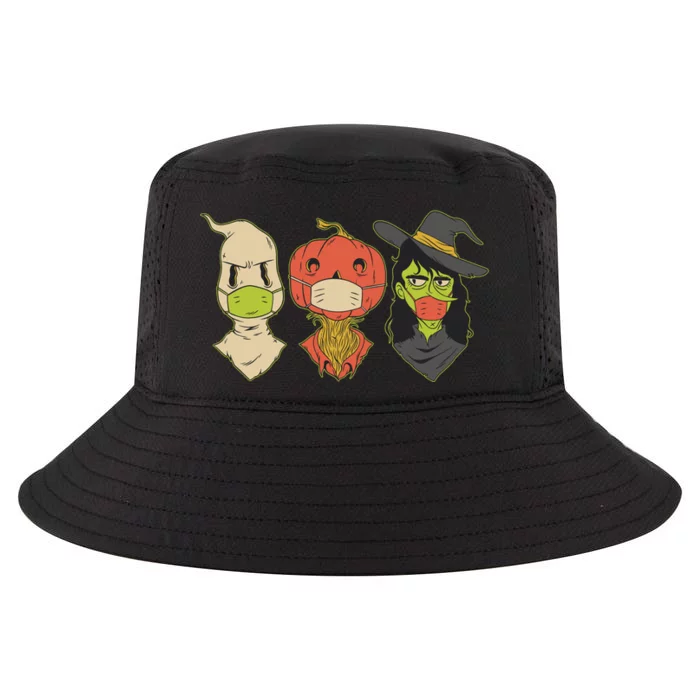 Halloween Creatures Pandemic Cool Comfort Performance Bucket Hat