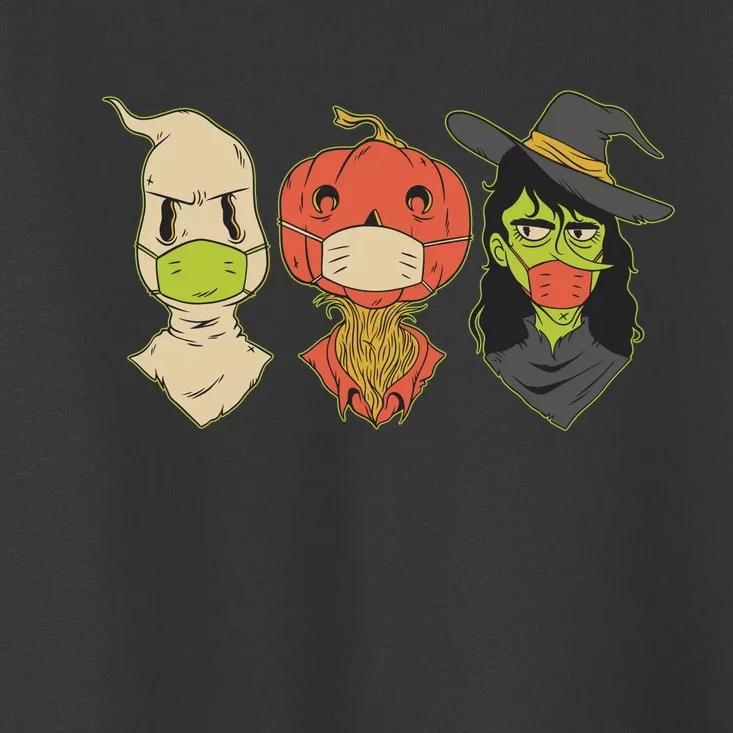 Halloween Creatures Pandemic Toddler T-Shirt