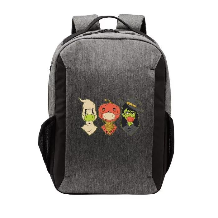 Halloween Creatures Pandemic Vector Backpack