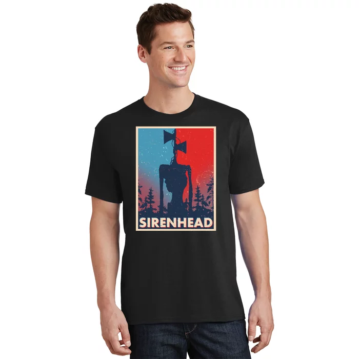 Halloween Creepy Sirenhead Vintage T-Shirt