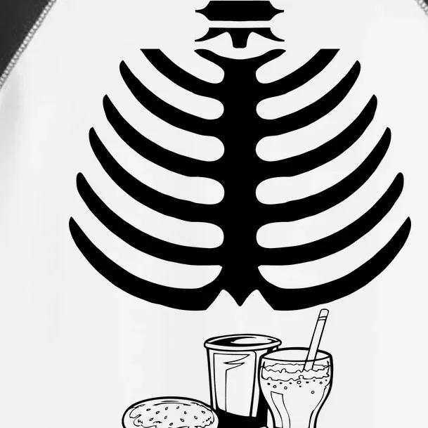 Halloween fast food skeleton Toddler Fine Jersey T-Shirt