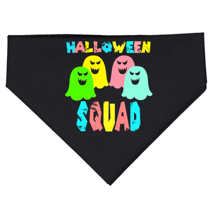 Halloween Ghost Squad USA-Made Doggie Bandana