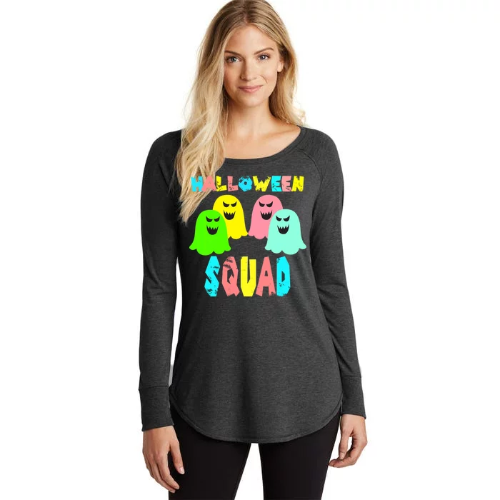 Halloween Ghost Squad Women's Perfect Tri Tunic Long Sleeve Shirt