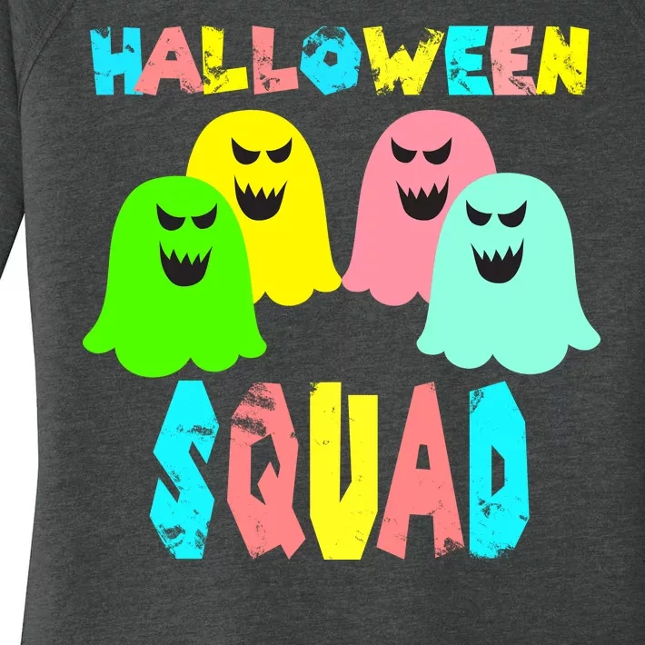 Halloween Ghost Squad Women's Perfect Tri Tunic Long Sleeve Shirt