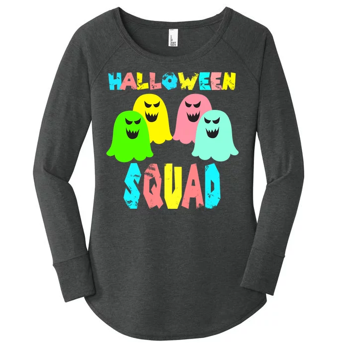 Halloween Ghost Squad Women's Perfect Tri Tunic Long Sleeve Shirt