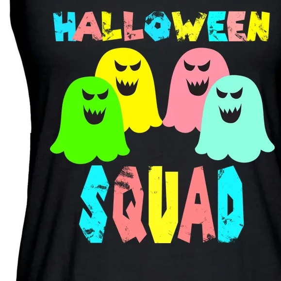 Halloween Ghost Squad Ladies Essential Flowy Tank