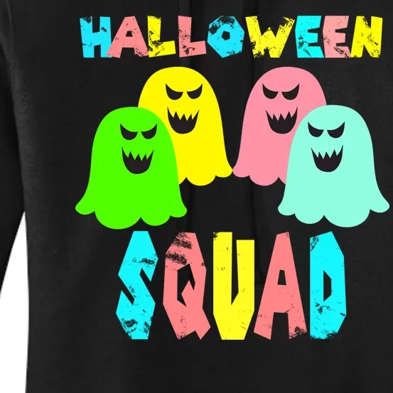 Halloween Ghost Squad Women's Pullover Hoodie