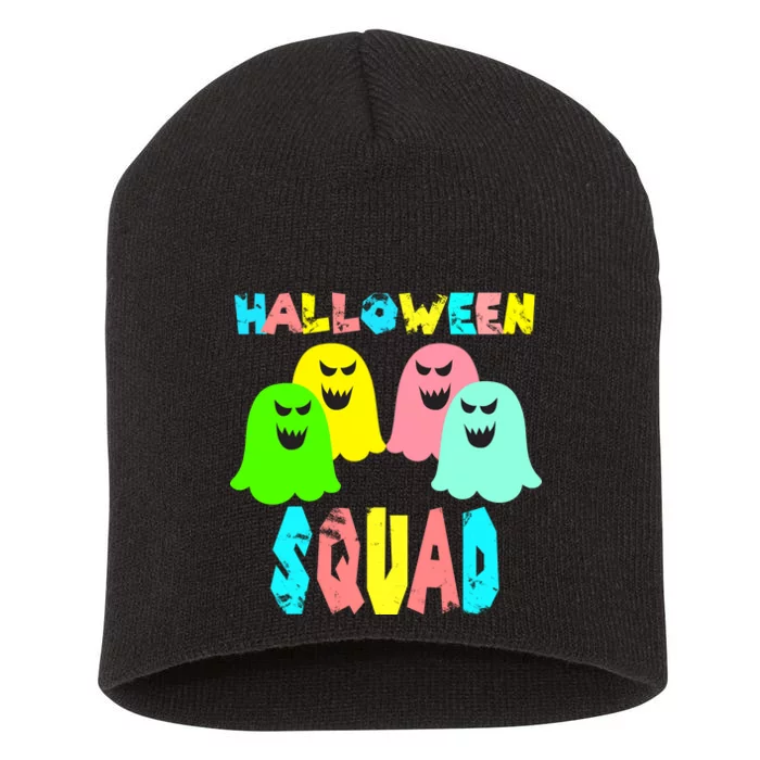 Halloween Ghost Squad Short Acrylic Beanie