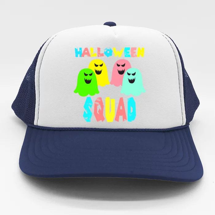 Halloween Ghost Squad Trucker Hat