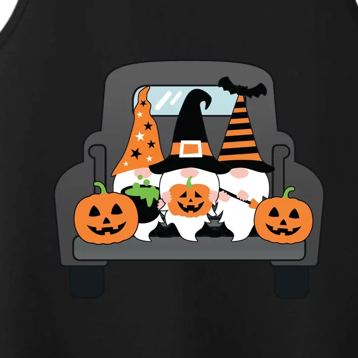 Halloween Gnomes In Truck Performance Tank