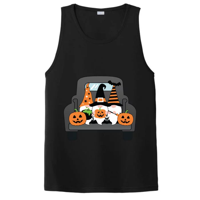 Halloween Gnomes In Truck Performance Tank