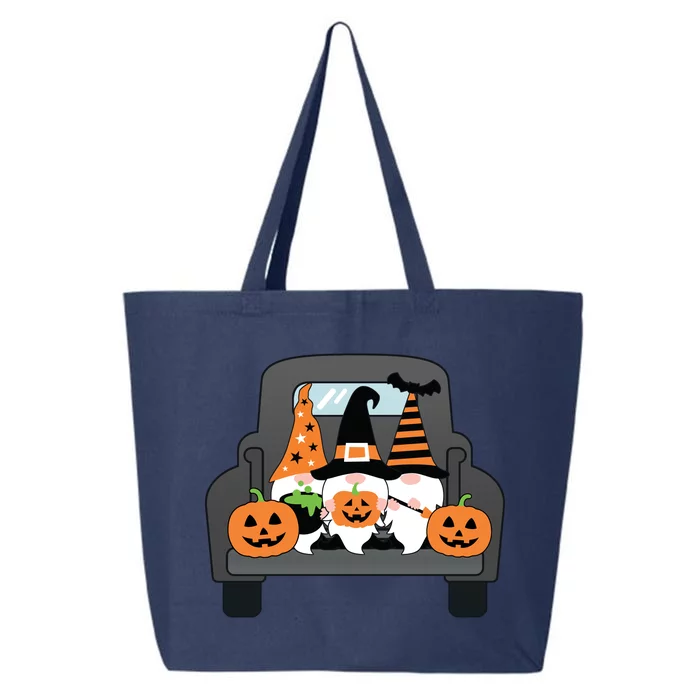 Halloween Gnomes In Truck 25L Jumbo Tote