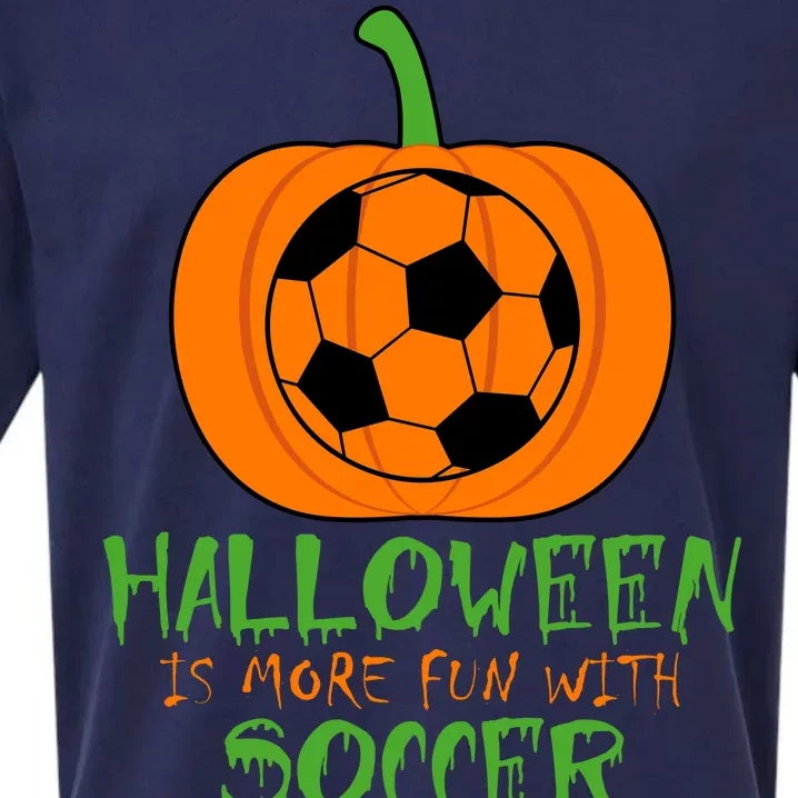 Halloween Is More Fun With Soccer Sueded Cloud Jersey T-Shirt