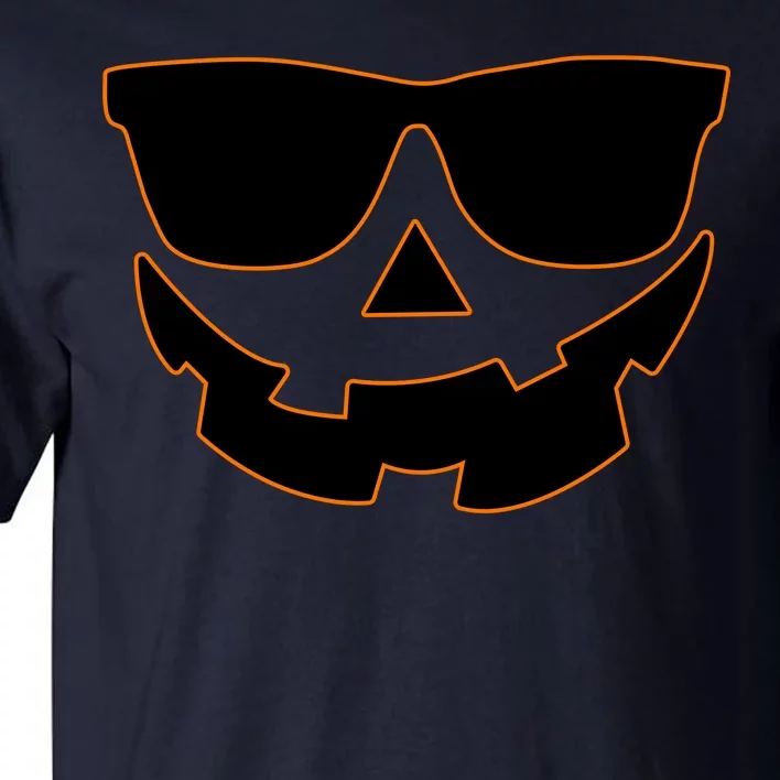 Halloween Jack-O- Lantern With Shades Tall T-Shirt