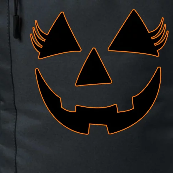 Halloween Jack-O-Lantern With Lashes Daily Commute Backpack